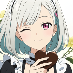 A sweet-hearted maid