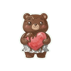 Melting Love: Chocolate Bear