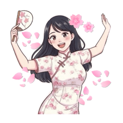 旗袍女子芳菲人生6