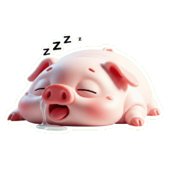 Pink Silly Pig is Stunned!