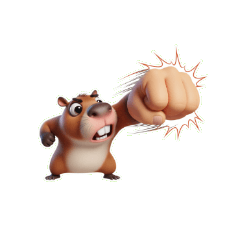 BuckToothed Capybara Bursting with J