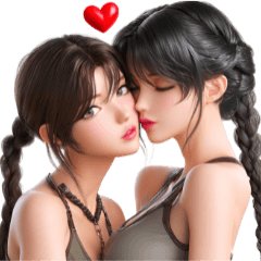 เกิร์ลเลิฟ GL ❤️ คู่รักหญิงหญิง Ver. 01