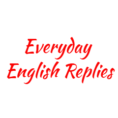 日常で使える英語返信