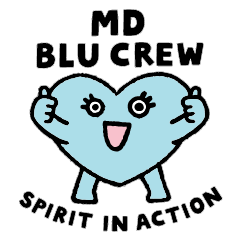 MD BLU CREW - SPIRIT IN ACTION