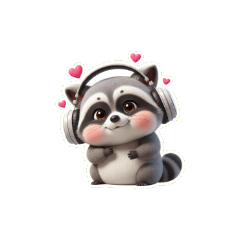 Chubby Raccoon Shocked & Unbelievabl