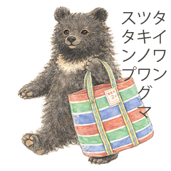 Daily life of a Taiwanese black bear