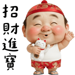 Blame Abei's auspicious words