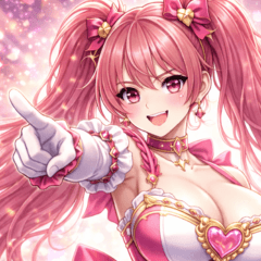 Cute Magical Girl Sticker 01