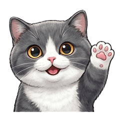 Cat Stamp British Shorthair