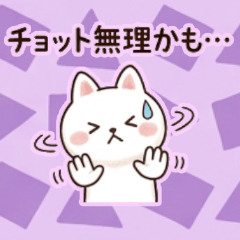 Shiro-Nyan Stickers: Reactions & Replies