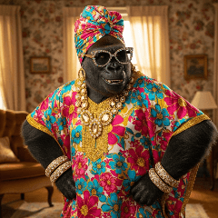 [アレンジ用]マダムゴリラ