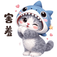 Meow Sharky cute cuteeeeeee (TWN)!