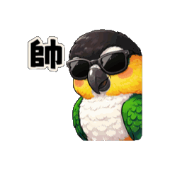 黑頭凱克～3卡通風