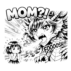 Comical Shojo Manga Stickers Vol.5