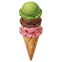 Dreamy Ice Cream: Mix & Match Fun!