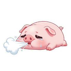 Purring & Soothing Pink Piggy