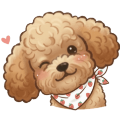 พูเดิ้ลสีครีม : น้องชานมสุดละมุน