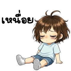 Nong Nuaey (Lazy Mood Kid)