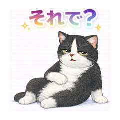 ちょいツン！でも優しい「ハチワレ」