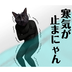 シュールな黒ネッコさん⑭