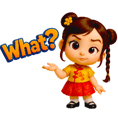 สาวน้อยชิบิ 3D คำพูดอบอุ่นทุกวัน