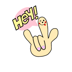 Fingers express emotions.