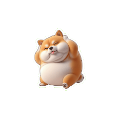 Chubby Shiba Inu Says I Refuse