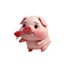 Super Loving Pink Pig