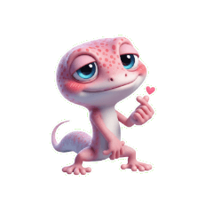 Super Hyper Pink Gecko Gives You a T