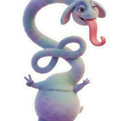 수줍은 듯 숨어버린 엉뚱발랄 생명체