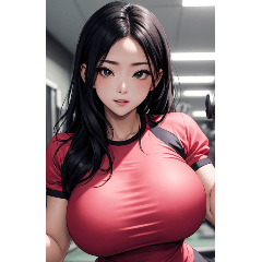 フィットネスガール5写真