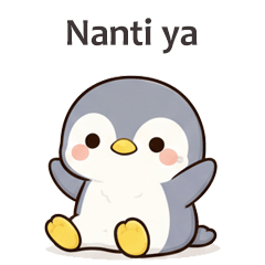 Easy Reply Penguin Sticker 1 ID