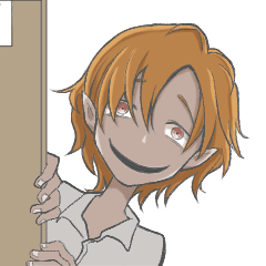 All-Year. devilish boy Stickers.