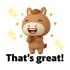 Umao the Horse   Daily Stickers