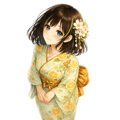 山口の着物むすめ