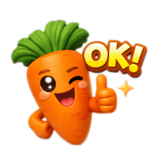 3D.Vegetable character