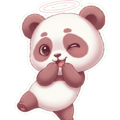 섬뜩한 판다의 죽음의 시선