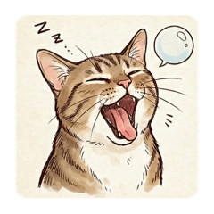 虎斑三花賓士貓