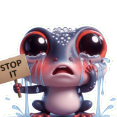 게으른 개구리, 계속 멍때리기