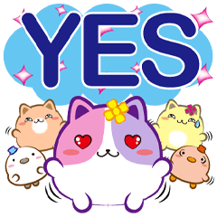 《花菓子對話貼》YES