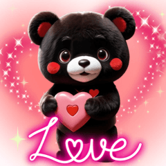 ぎゅっとラブ♡バレンタインくまさん