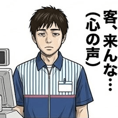 College student's daily life stamps