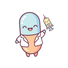 Capsule-kun and Syringe-chan -feeling-