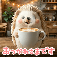 ぷっくり♡ずっと使えるはりねずみさん