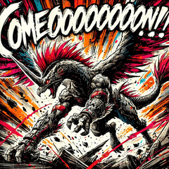 Skybound Divine Beasts!Pegasus x Bahamut