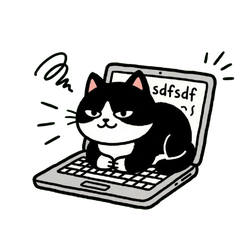 Cat Interrupting Work