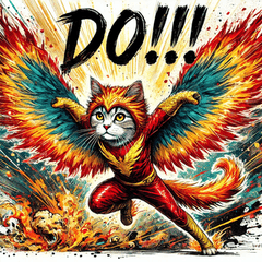 Eternal Flame Cat Legend