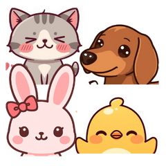 Good Morning! Animal Greetings