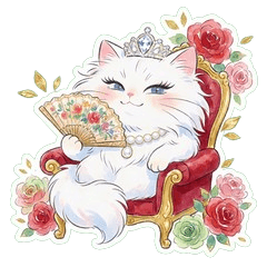 Celebrity Persian Cat: Ojou-sama