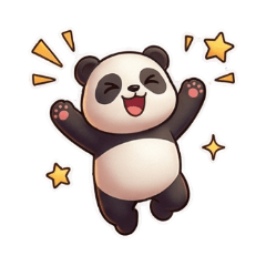 3D軟萌熊貓：圓滾滾的療癒日常